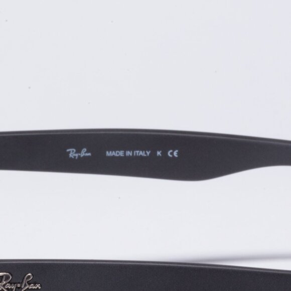 RAY BAN RB2132 622 Black Square 55 mm Unisex Sunglasses Made in Italy - Picture 7 of 10